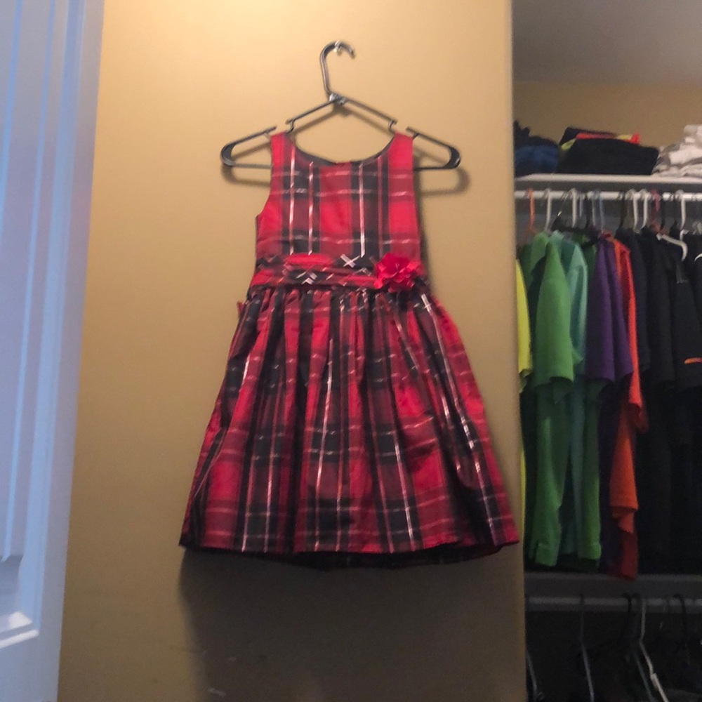 Formal Red and black plaid.